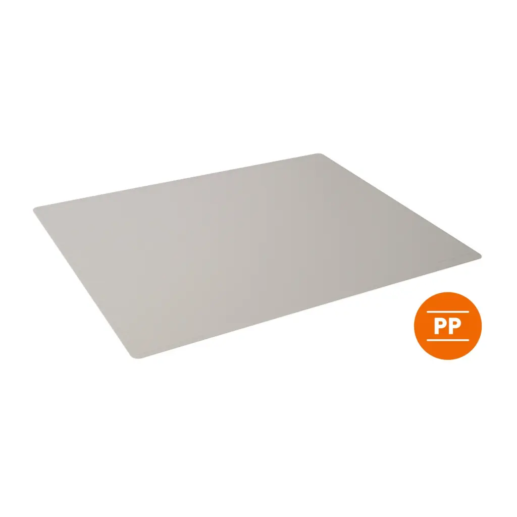 Durable Desk Mat Contoured 53x40cm Grey