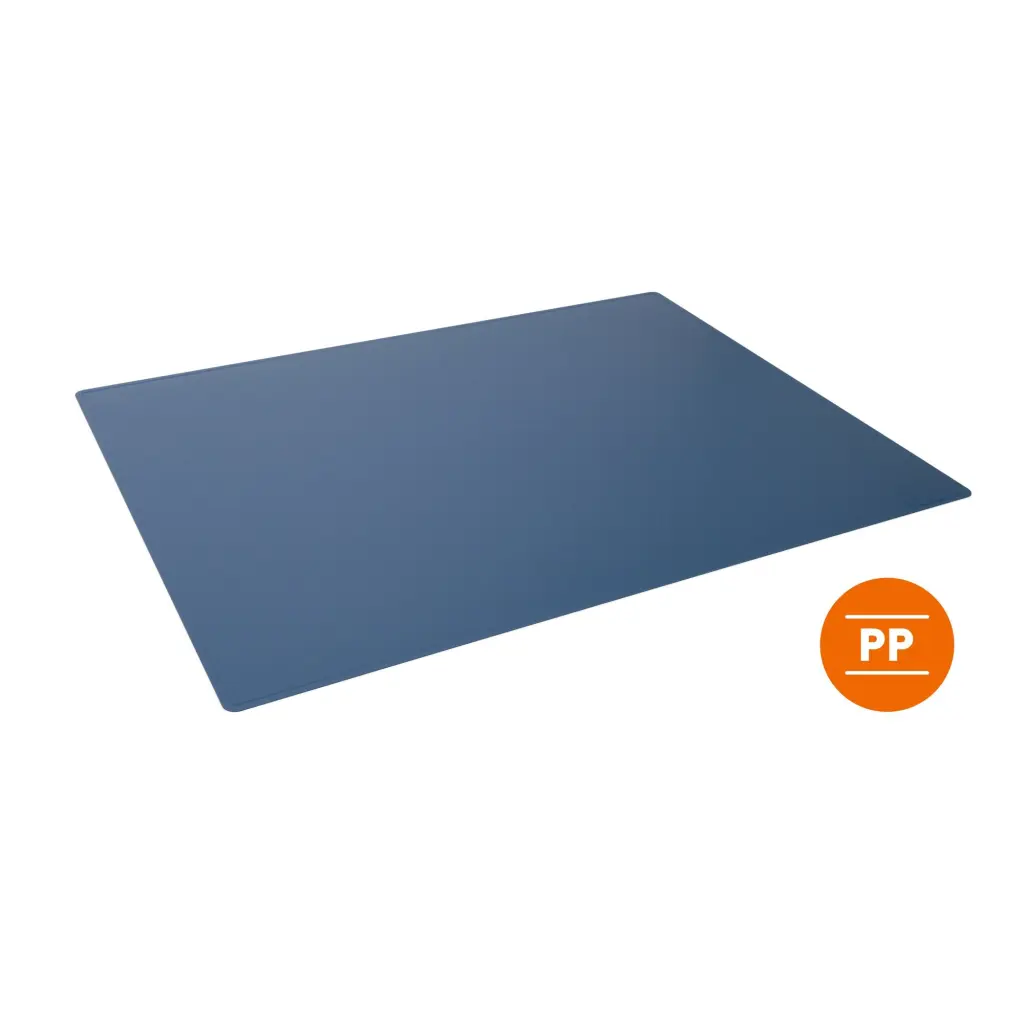 Durable Desk Mat Contoured 65x50cm Blue - WHILE STOCK LASTS