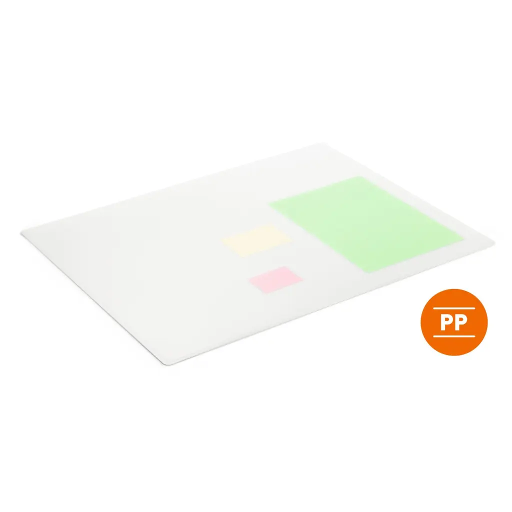 Durable Desk Mat Contoured 65x50cm Clear