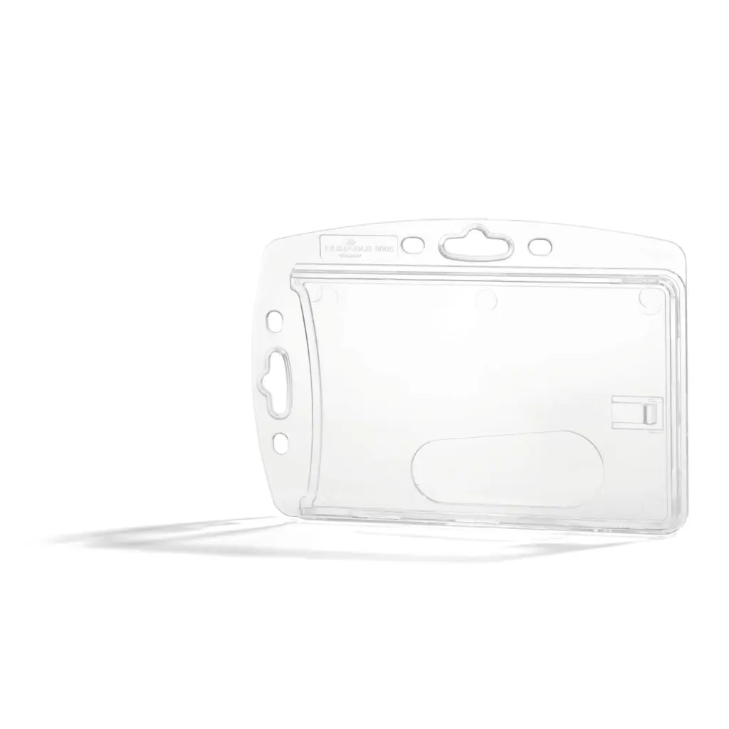 Durable ENCLOSED ID Card Holder Clear (10)