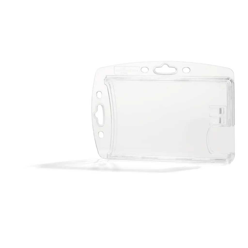 Durable ENCLOSED ID Card Holder Clear (10)