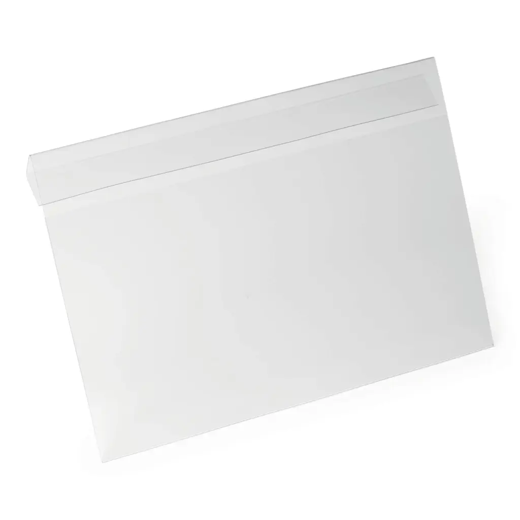 Durable Hard Cover Pocket A4 Clear (10)