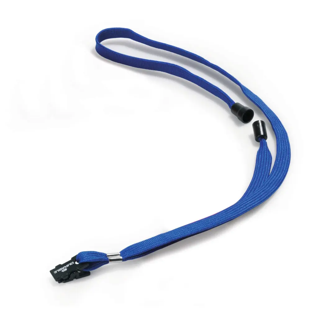 Durable Lanyard Blue 10mm  (10)