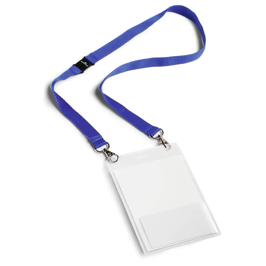 Durable Lanyard Event Badge A6 Blue (10)