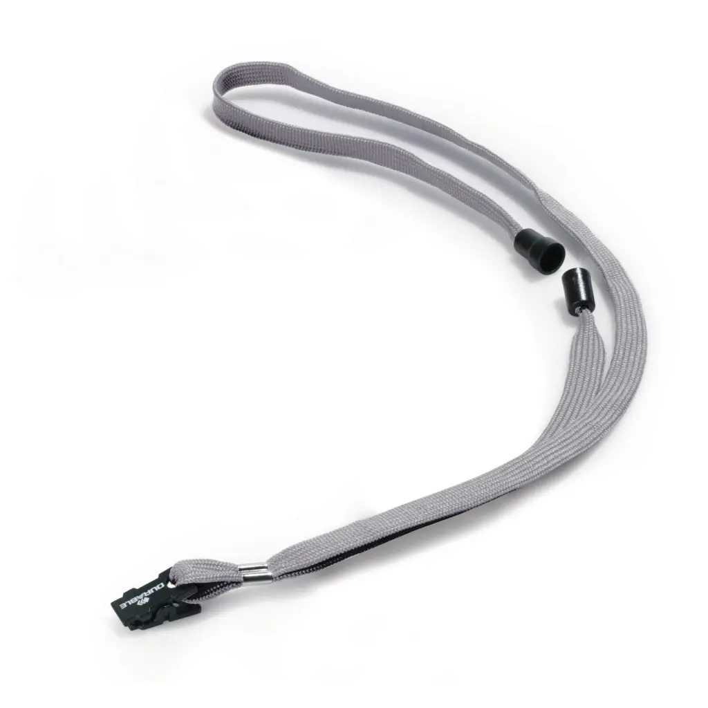 Durable Lanyard Grey 10mm (10)