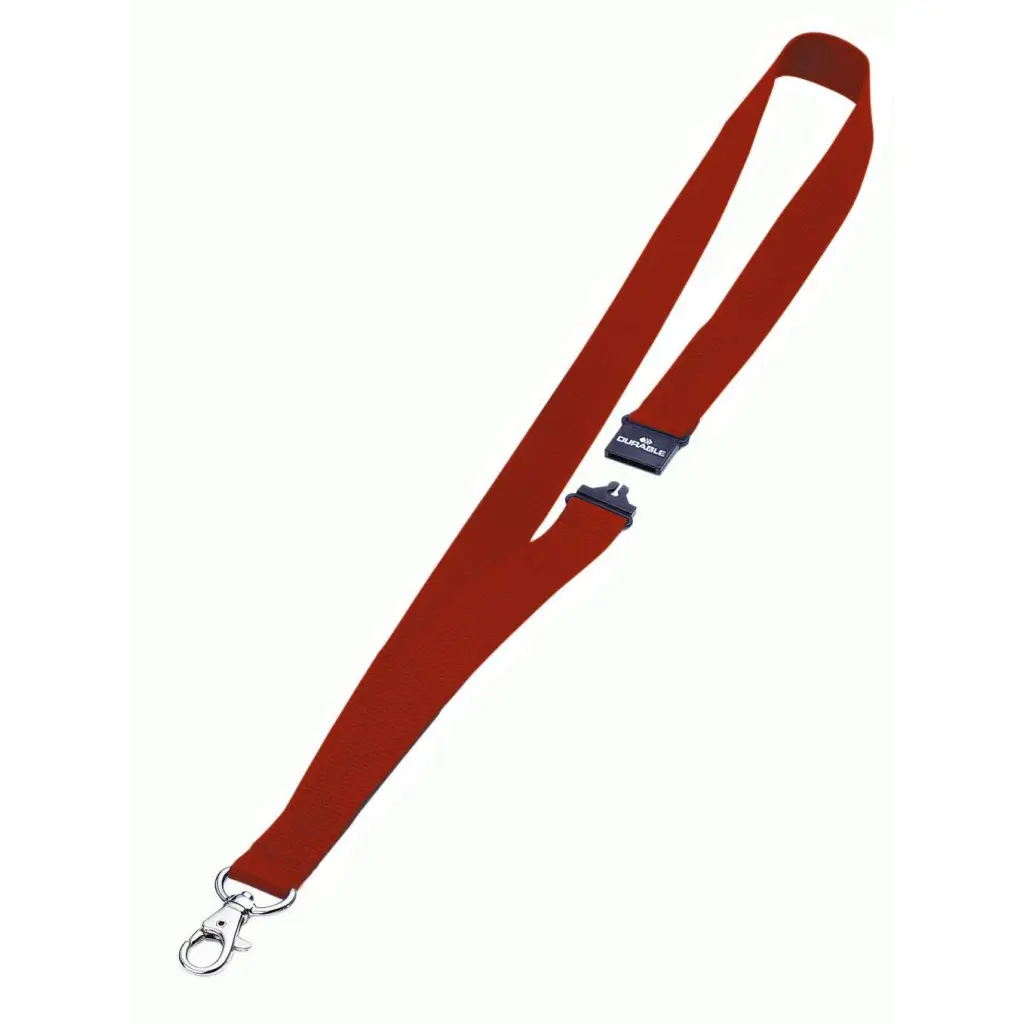 Durable Lanyard Red 20mm  (10)