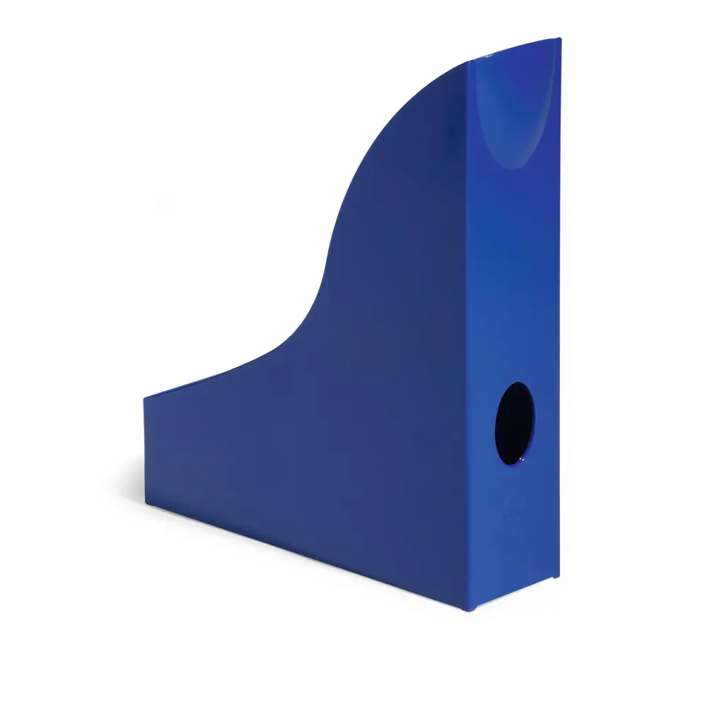Durable Magazine Rack BASIC Blue