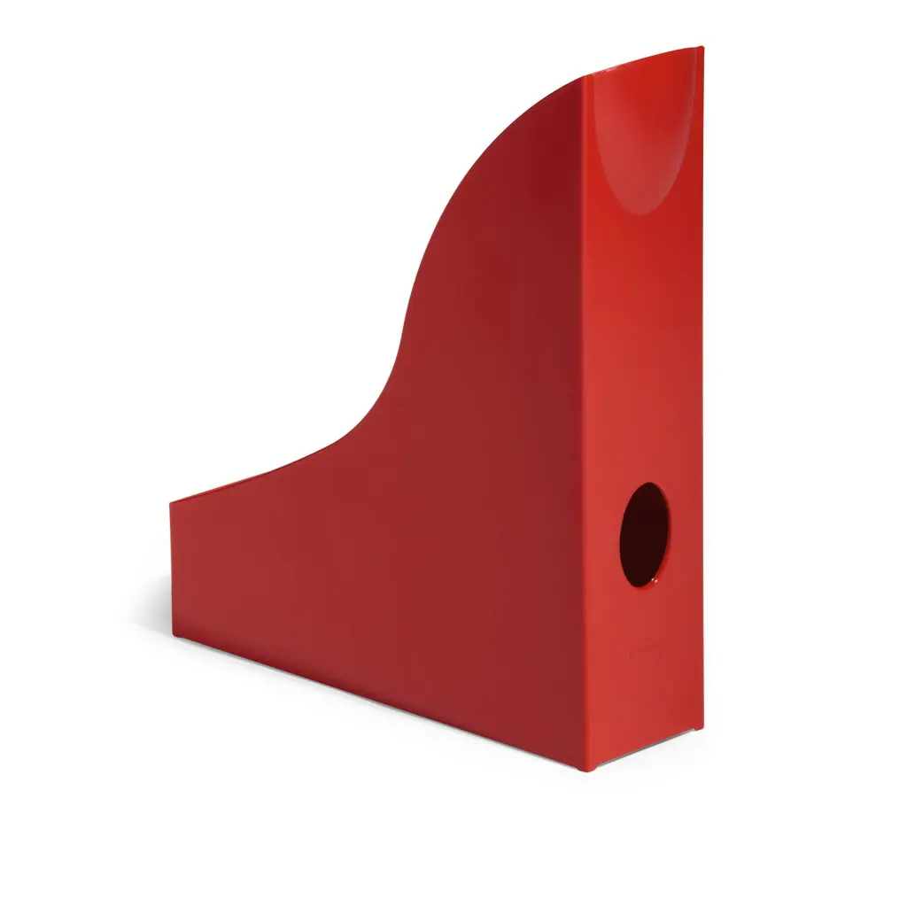 Durable Magazine Rack BASIC Red