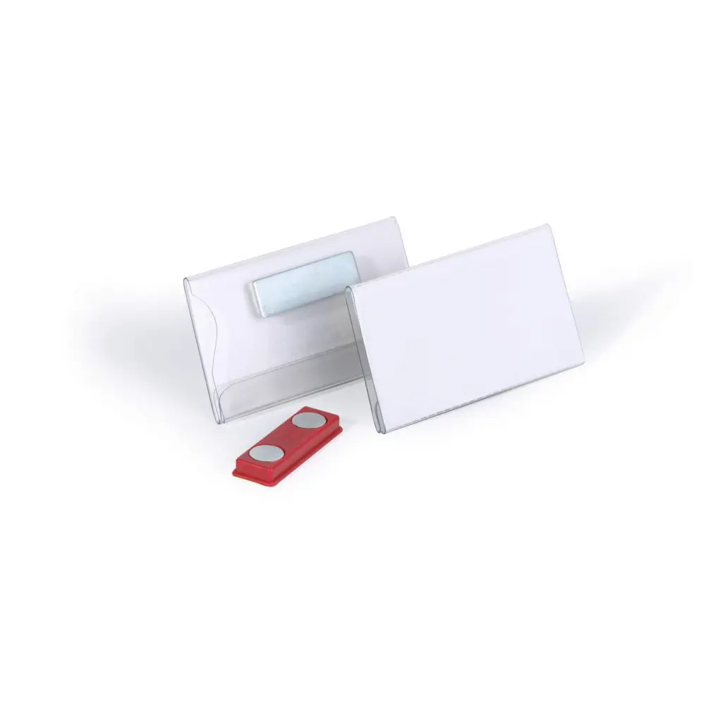 Durable Magnet Badge 40x75mm (25)