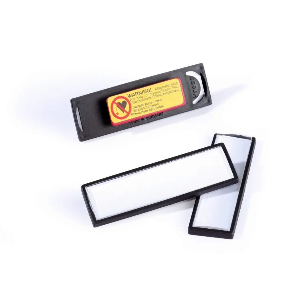 Durable Magnet Name Badge 17x67mm (25)