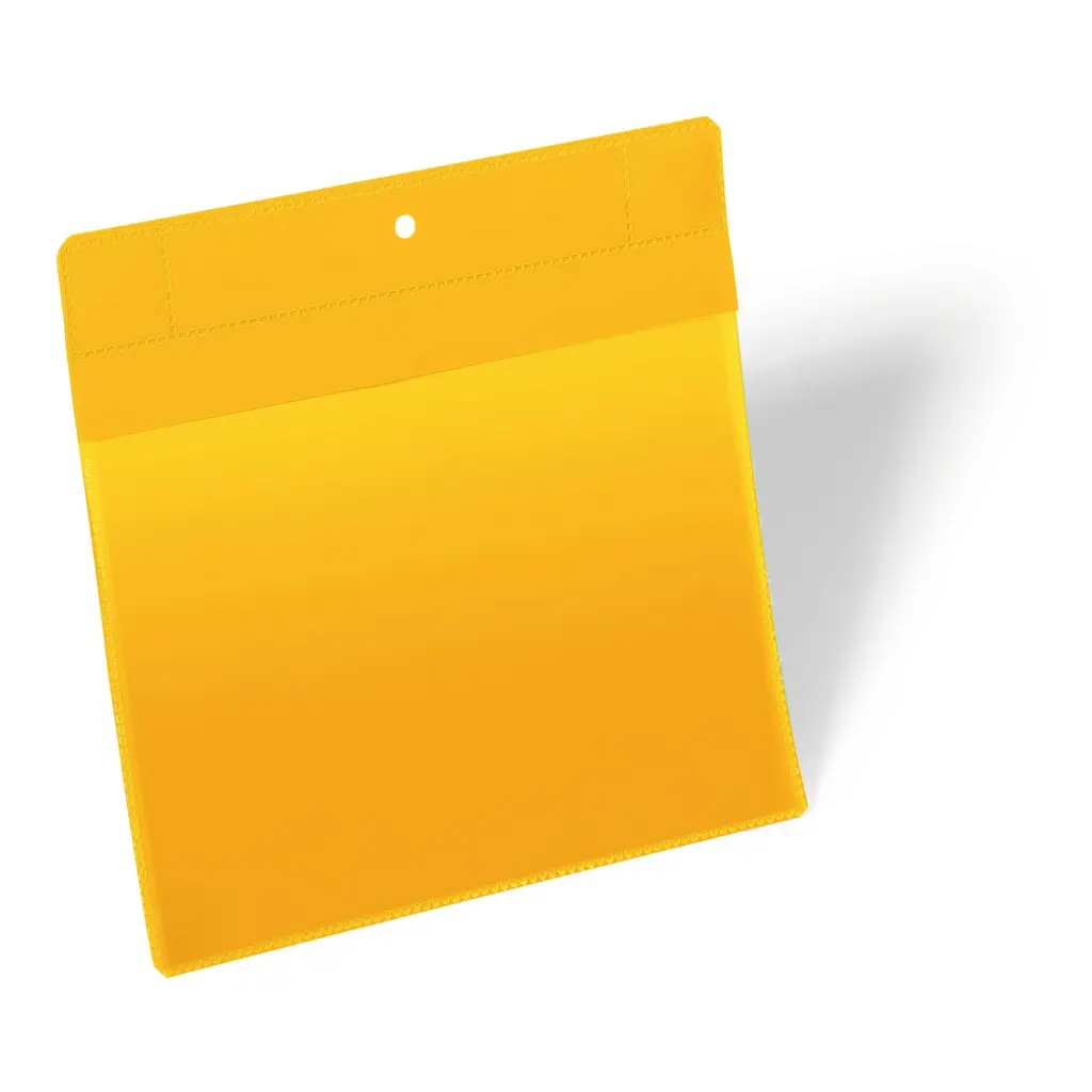 Durable Neodym Magnetic Pocket A5 Yellow (10)