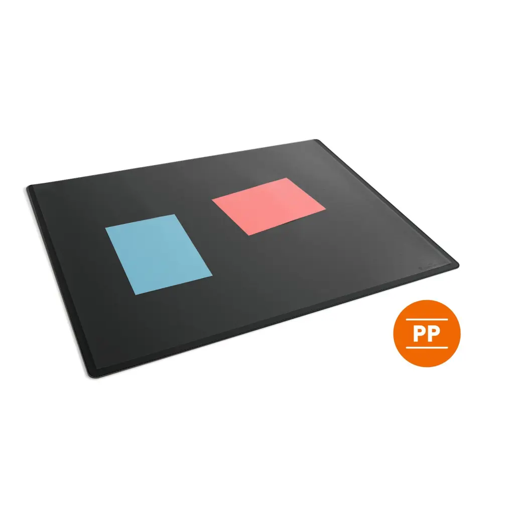 Durable Overlay Desk 65x50cm Mat Black
