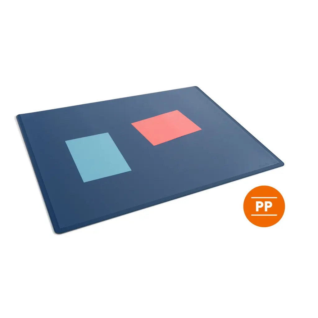 Durable Overlay Desk 65x50cm Mat Blue
