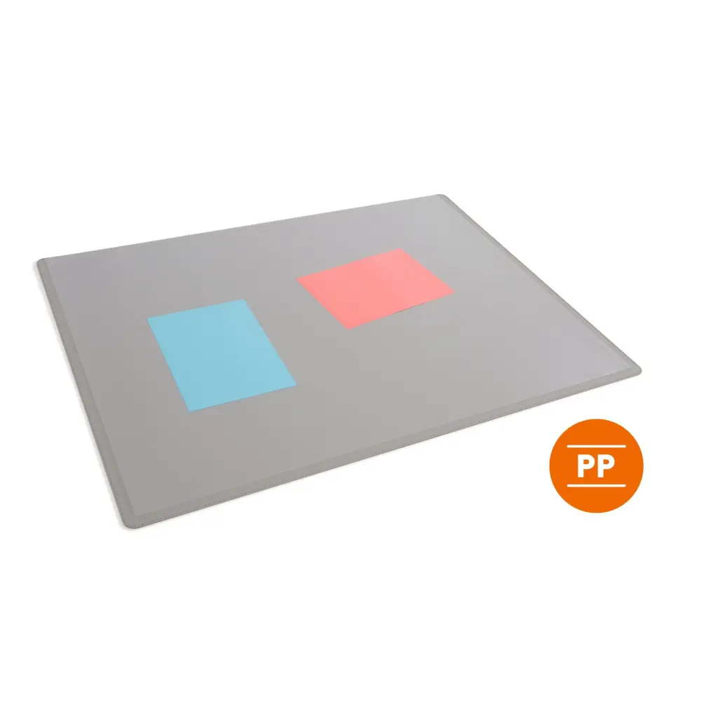 Durable Overlay Desk 65x50cm Mat Grey