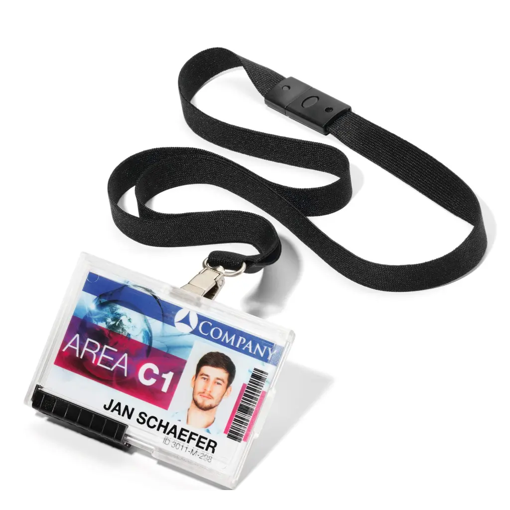 Durable PUSHBOX Duo Lanyard ID Holder (10)
