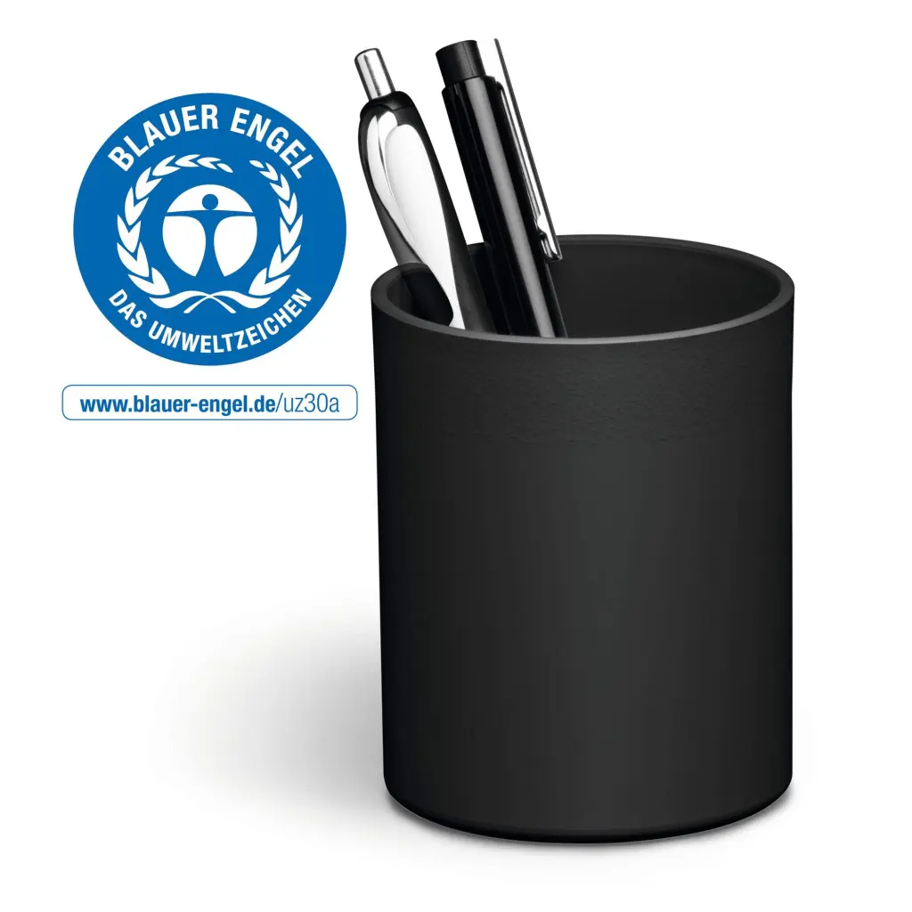 Durable Pen Cup Black