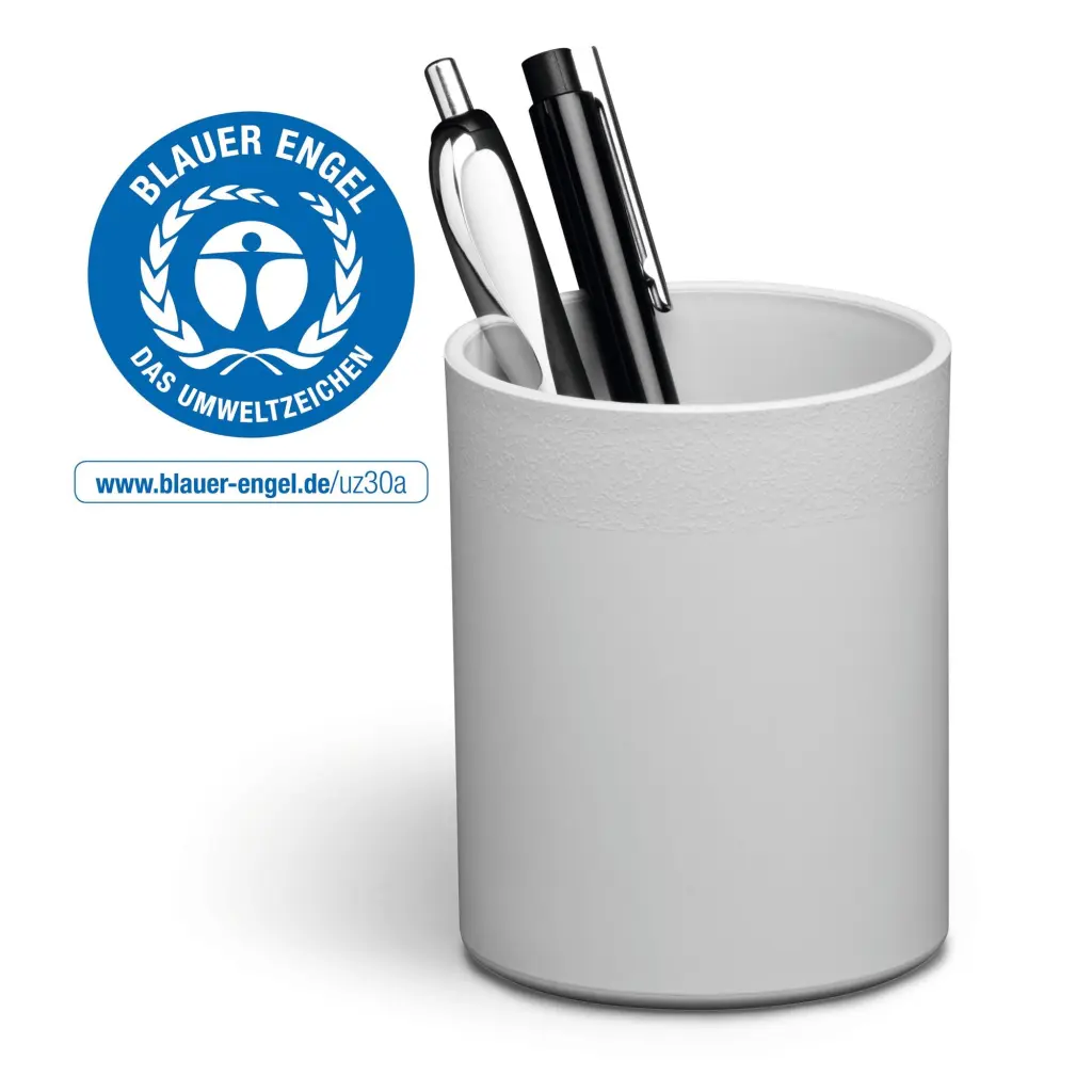 Durable Pen Cup Grey