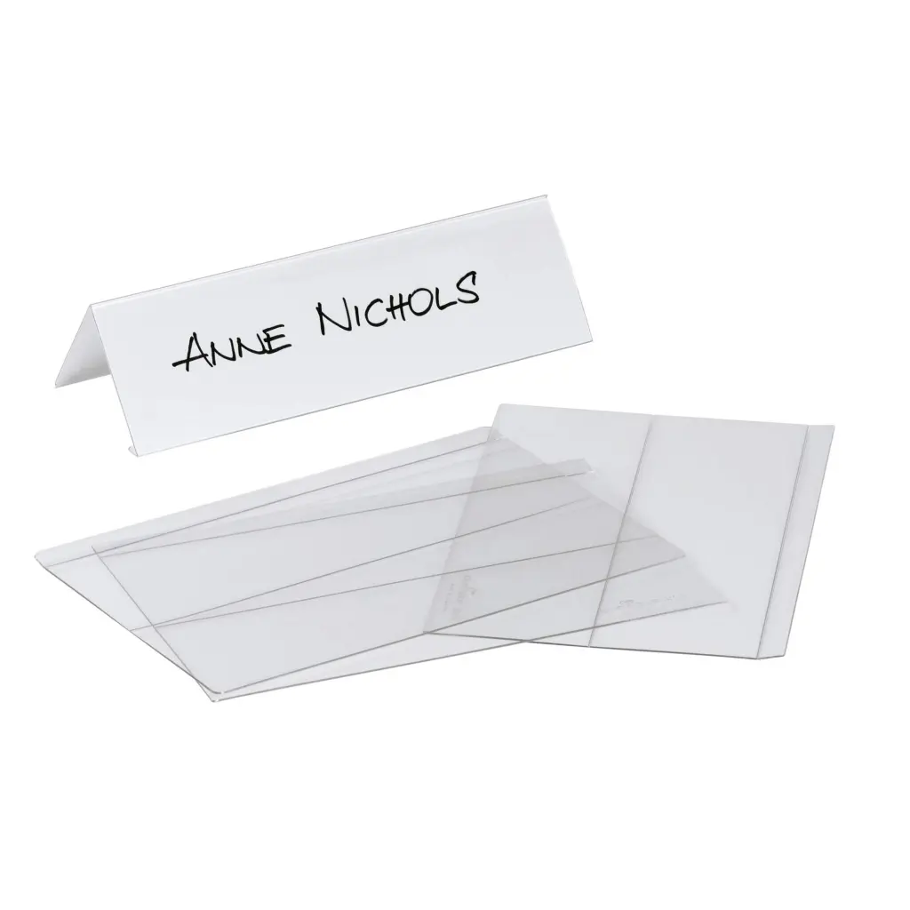 Durable Place Name Holder 61x210mm (10)