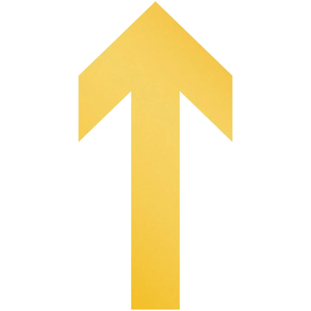 Durable Removable Floor Shape Arrow (10)