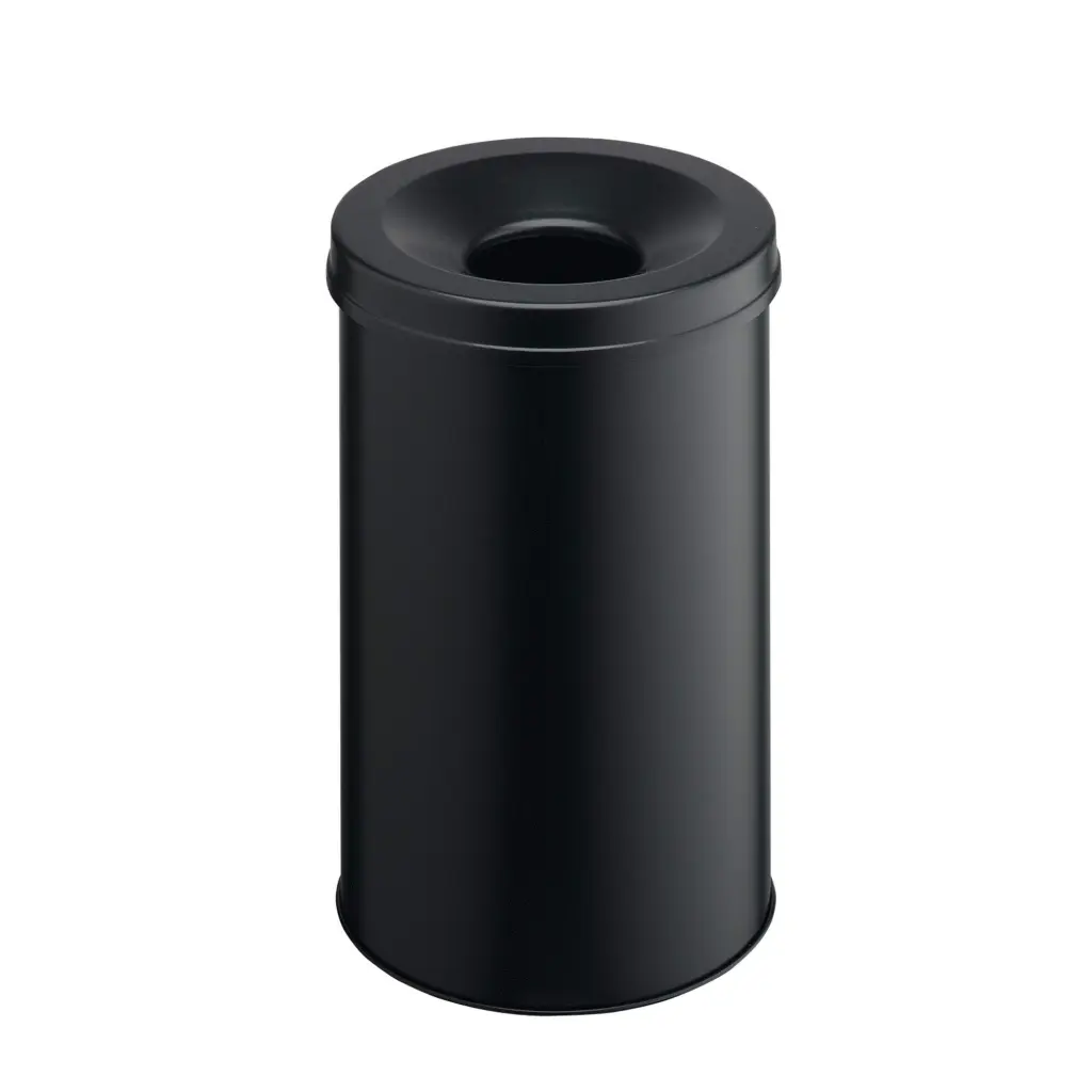 Durable SAFE Waste Bin 30L Black