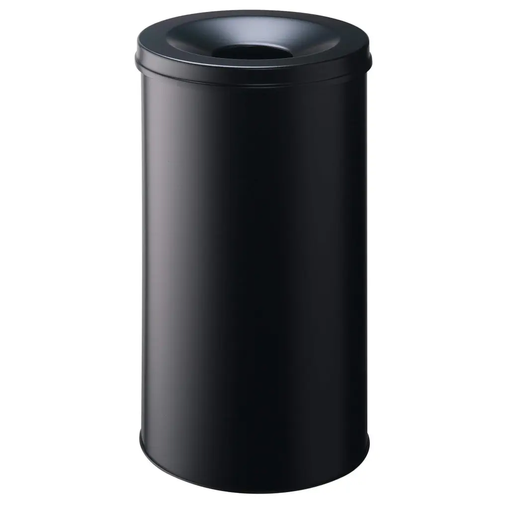 Durable SAFE Waste Bin 60L Black
