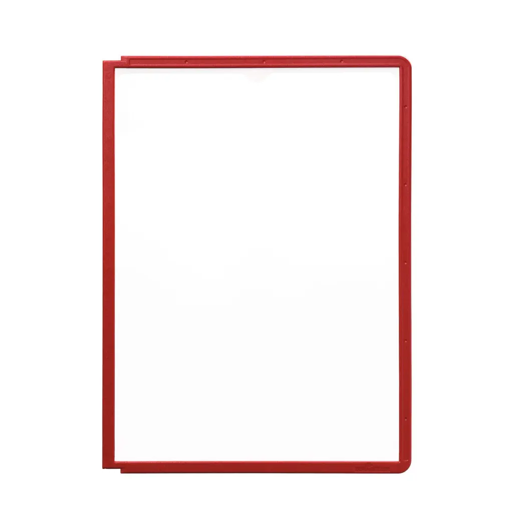 Durable SHERPA Display Panel A4 Red (5)