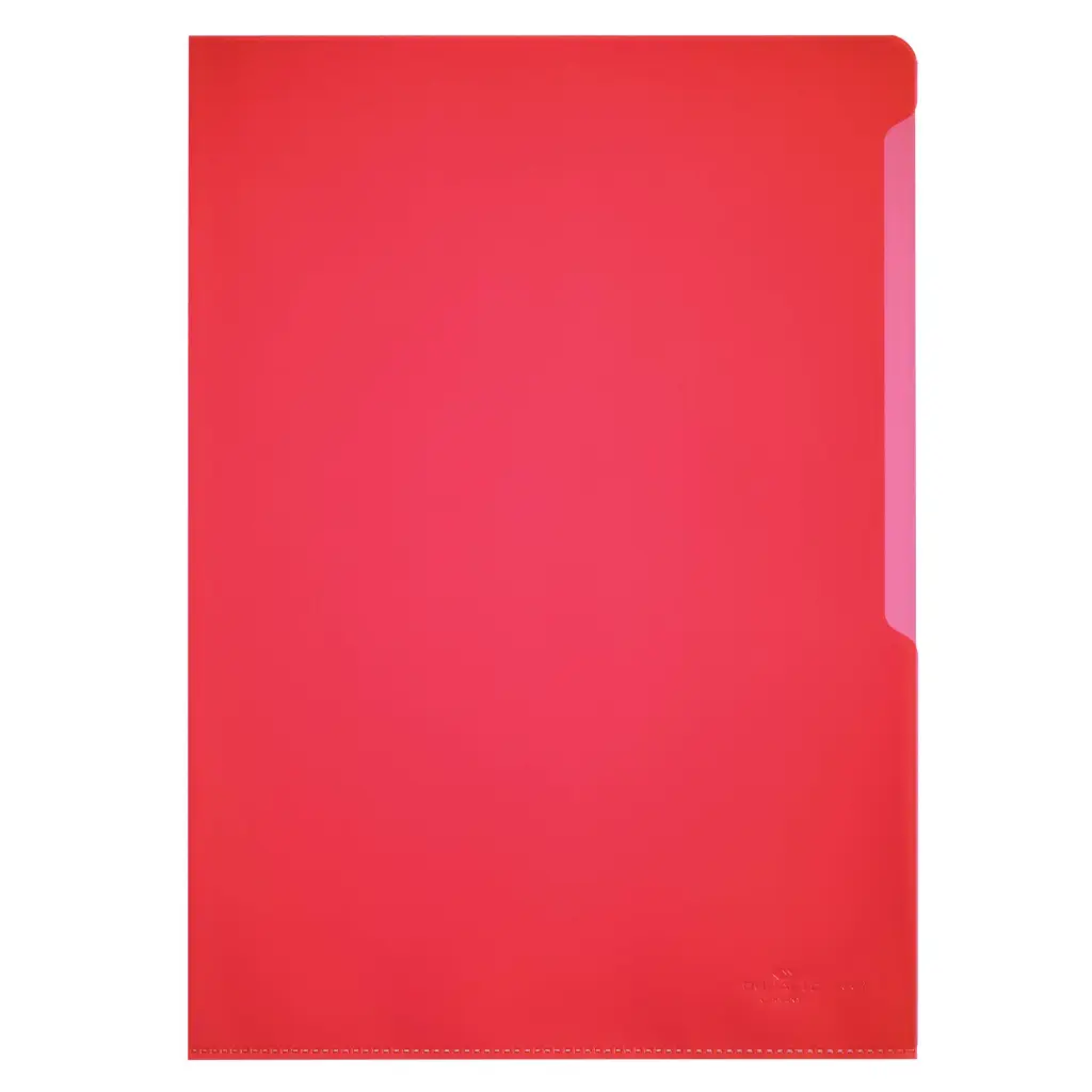 Durable STANDARD Pockets 100 Red (100)