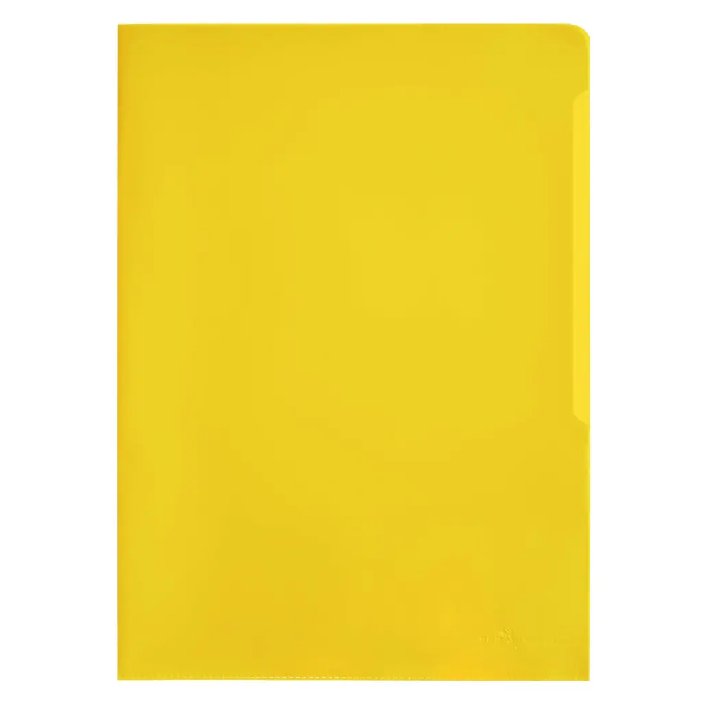 Durable STANDARD Pockets 100 Yellow (100)