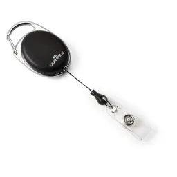 Durable STYLE Badge Reel Black Pack of 10