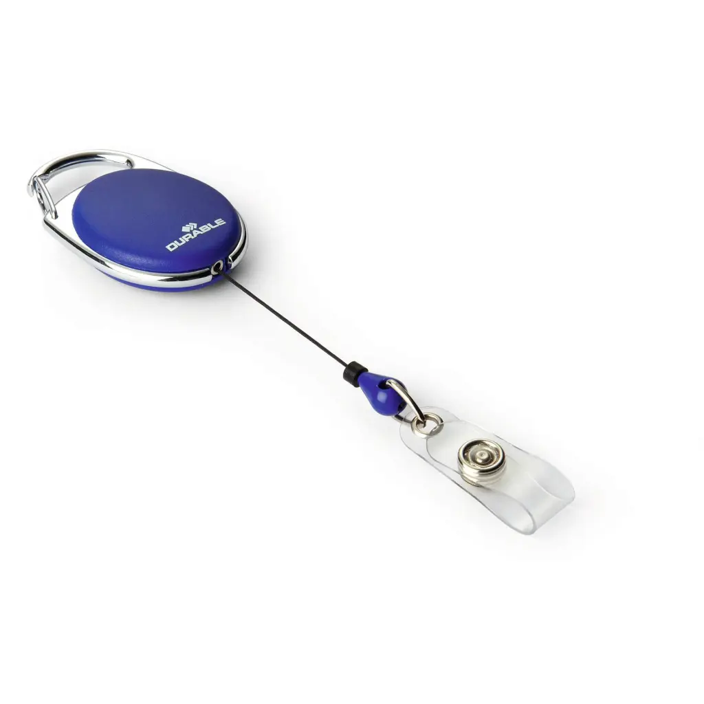 Durable STYLE Badge Reel Blue (10)