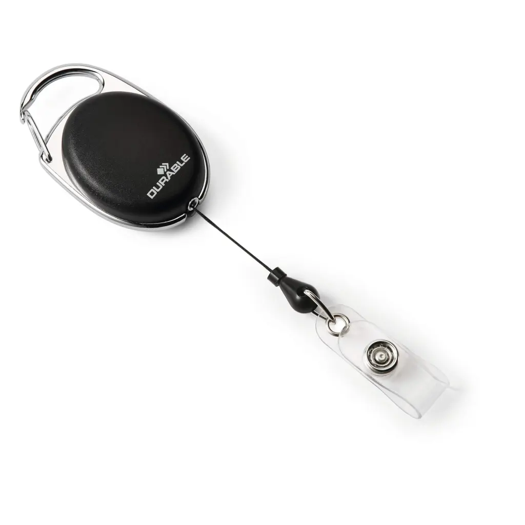 Durable STYLE Snap button Badge Reel