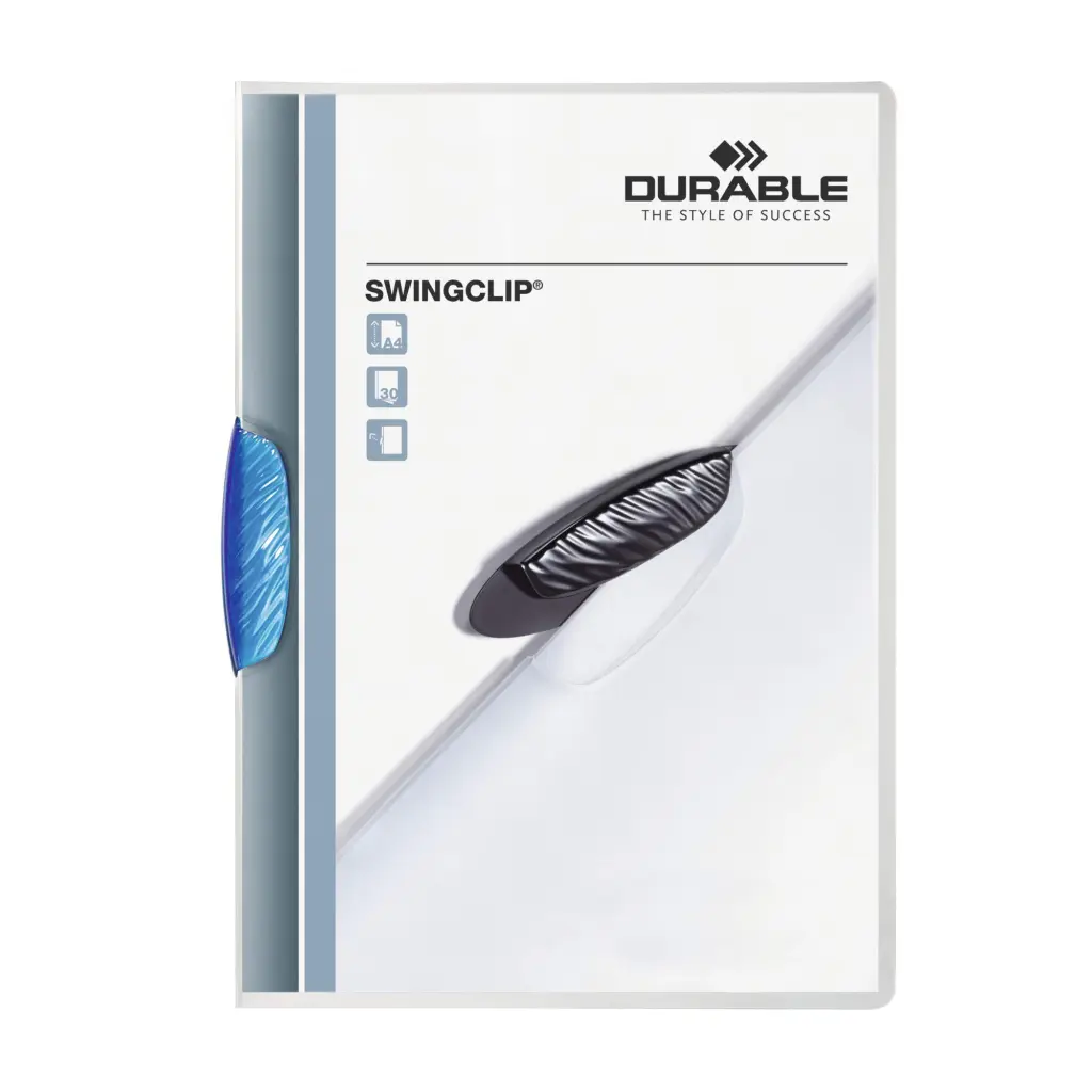 Durable SWINGCLIP A4 Folder Blue (25)