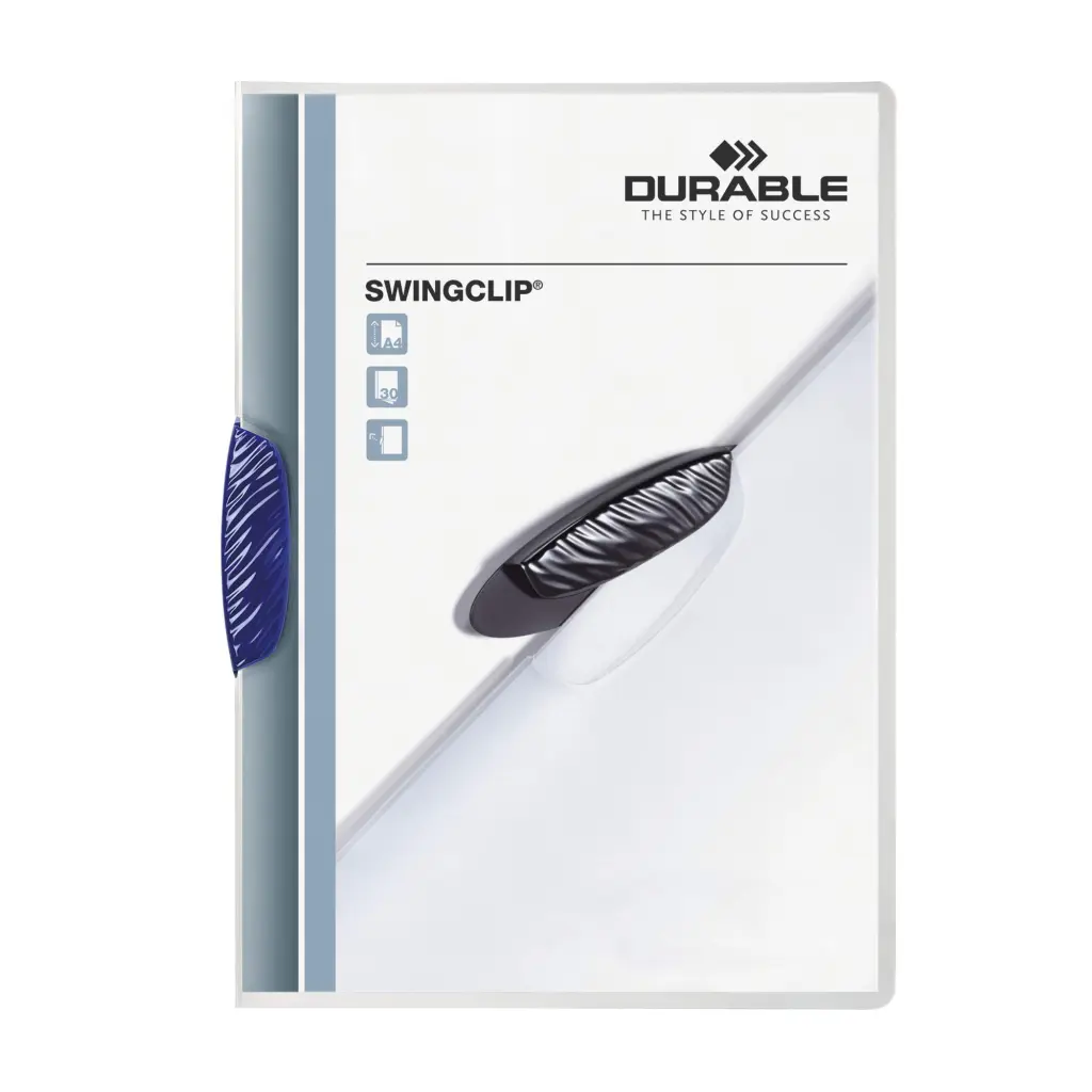 Durable SWINGCLIP A4 Folder Dark Blue (25)