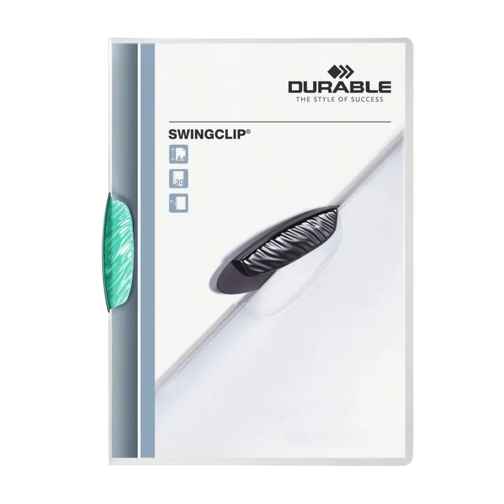 Durable SWINGCLIP A4 Folder Dark Green (25)