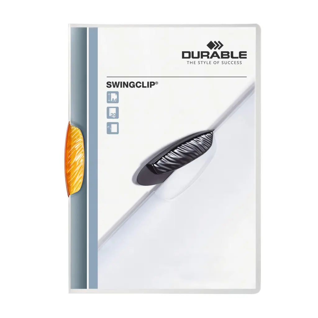 Durable SWINGCLIP A4 Folder Orange (25)