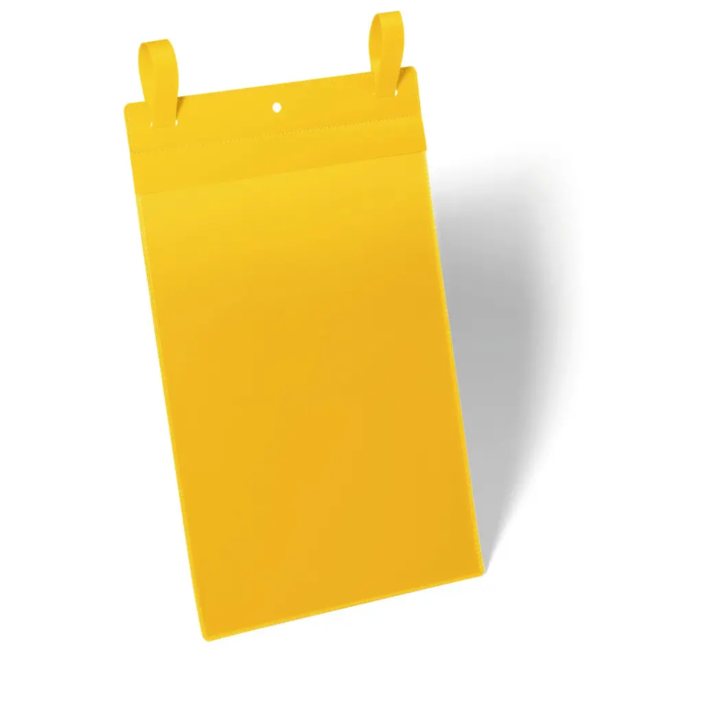 Durable Straped Pocket A4 Yellow (50)