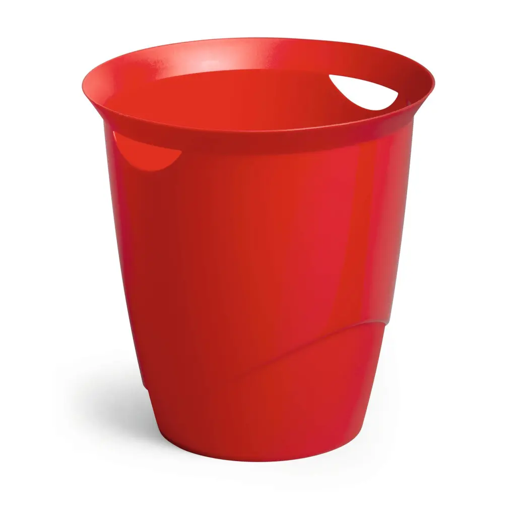 Durable TREND Waste Bin 16L Red 