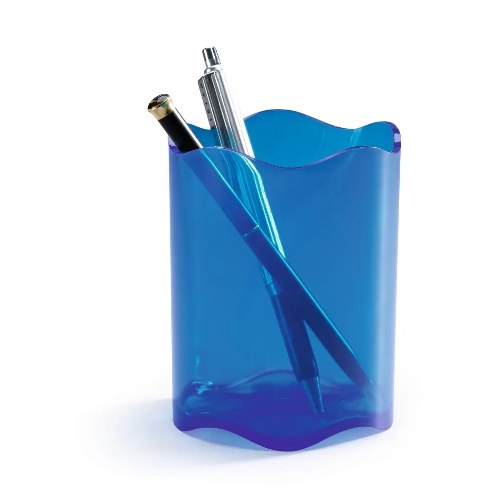 Durable Trend Pen Cup Blue