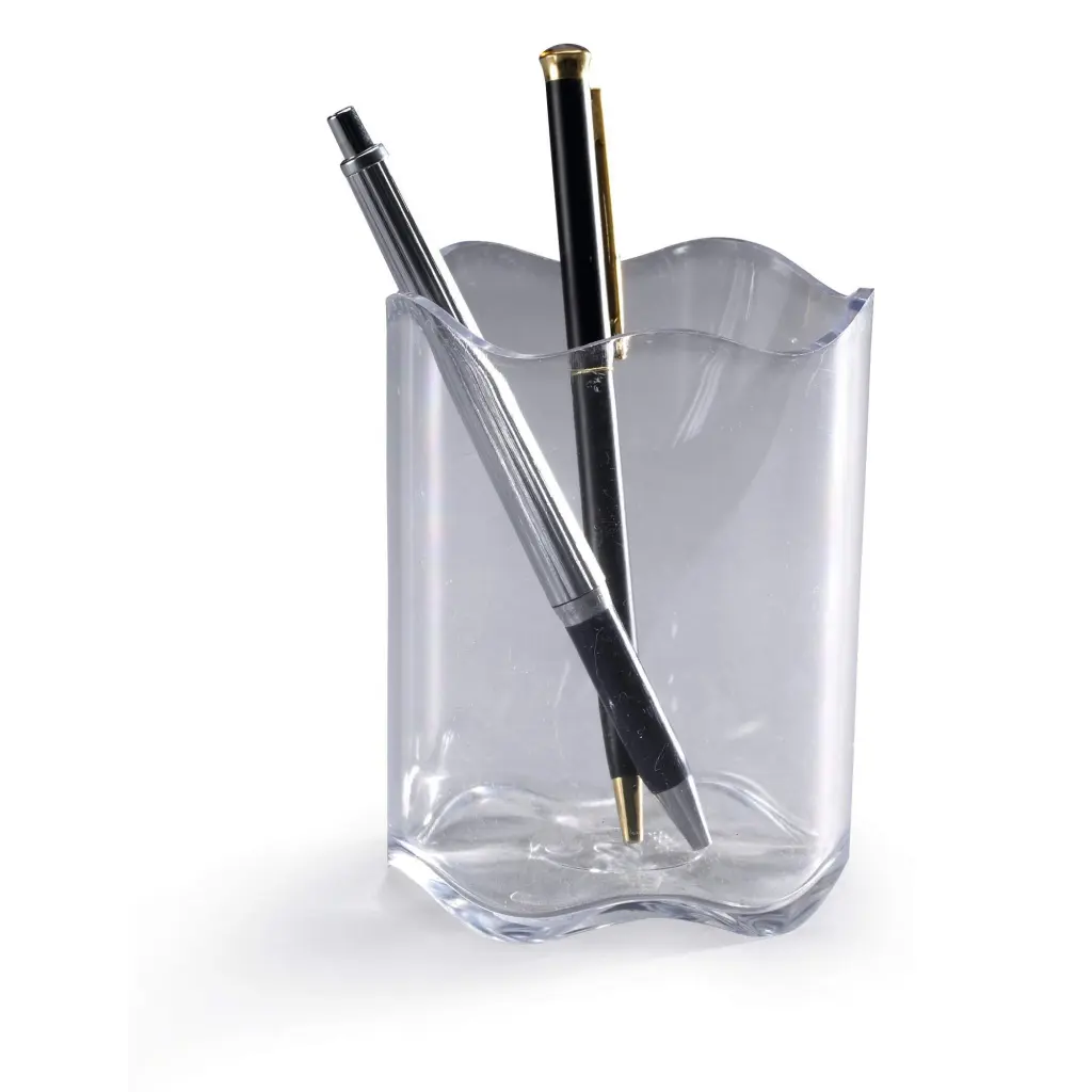 Durable Trend Pen Cup Clear 