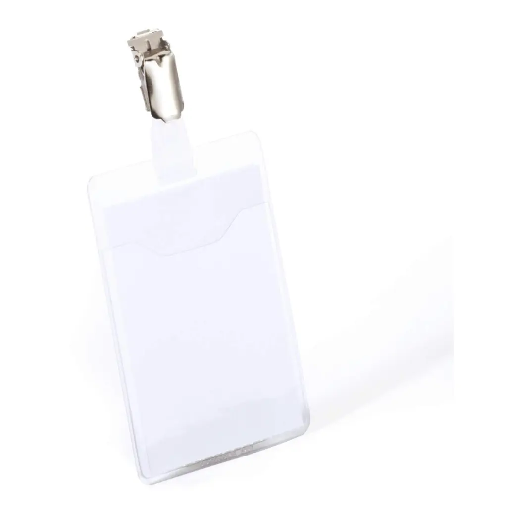 Durable Visitor Clip Badge 90x60mm (25)