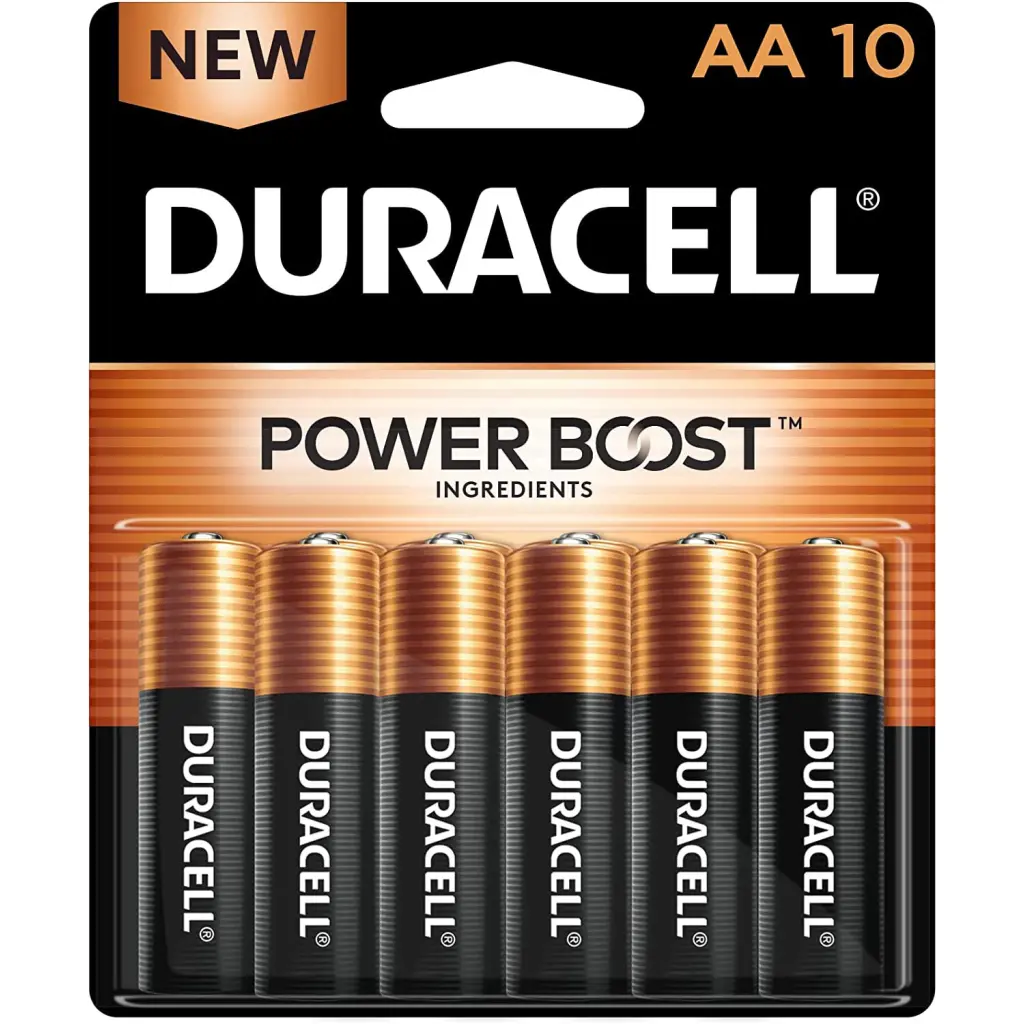 Duracell Plus AA Battery Pack of 10 AADURB10+