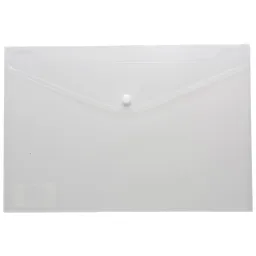Pack 5 A4+ 95% Recycled Press Stud Wallets (1)