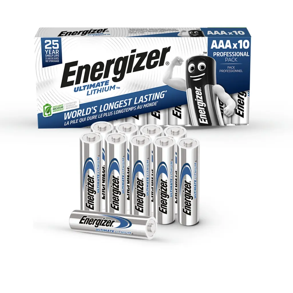 Energizer Ultimate Lithium AAA Pack of 10