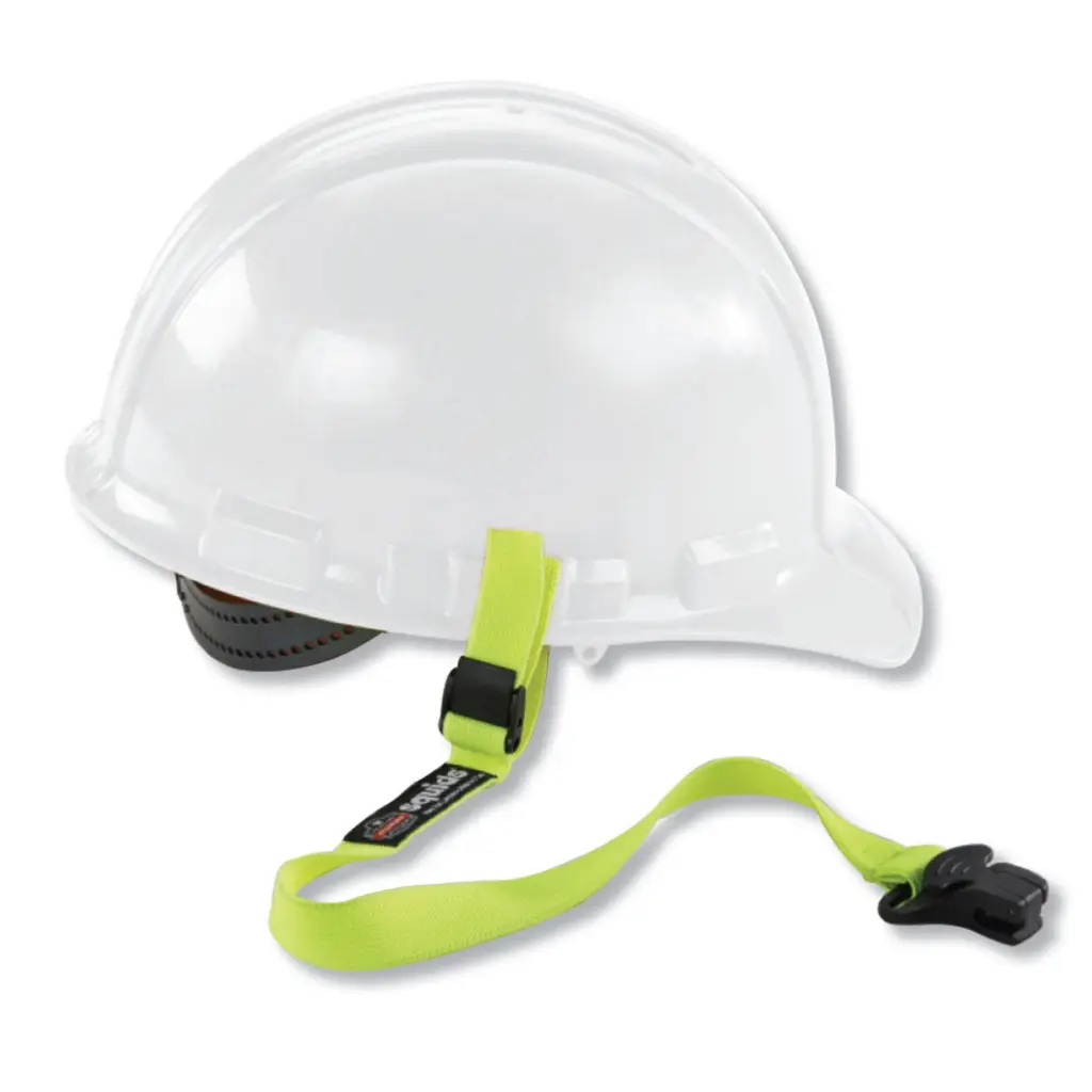 Ergodyne Elastic Hard Hat Lanyard-Clamp 