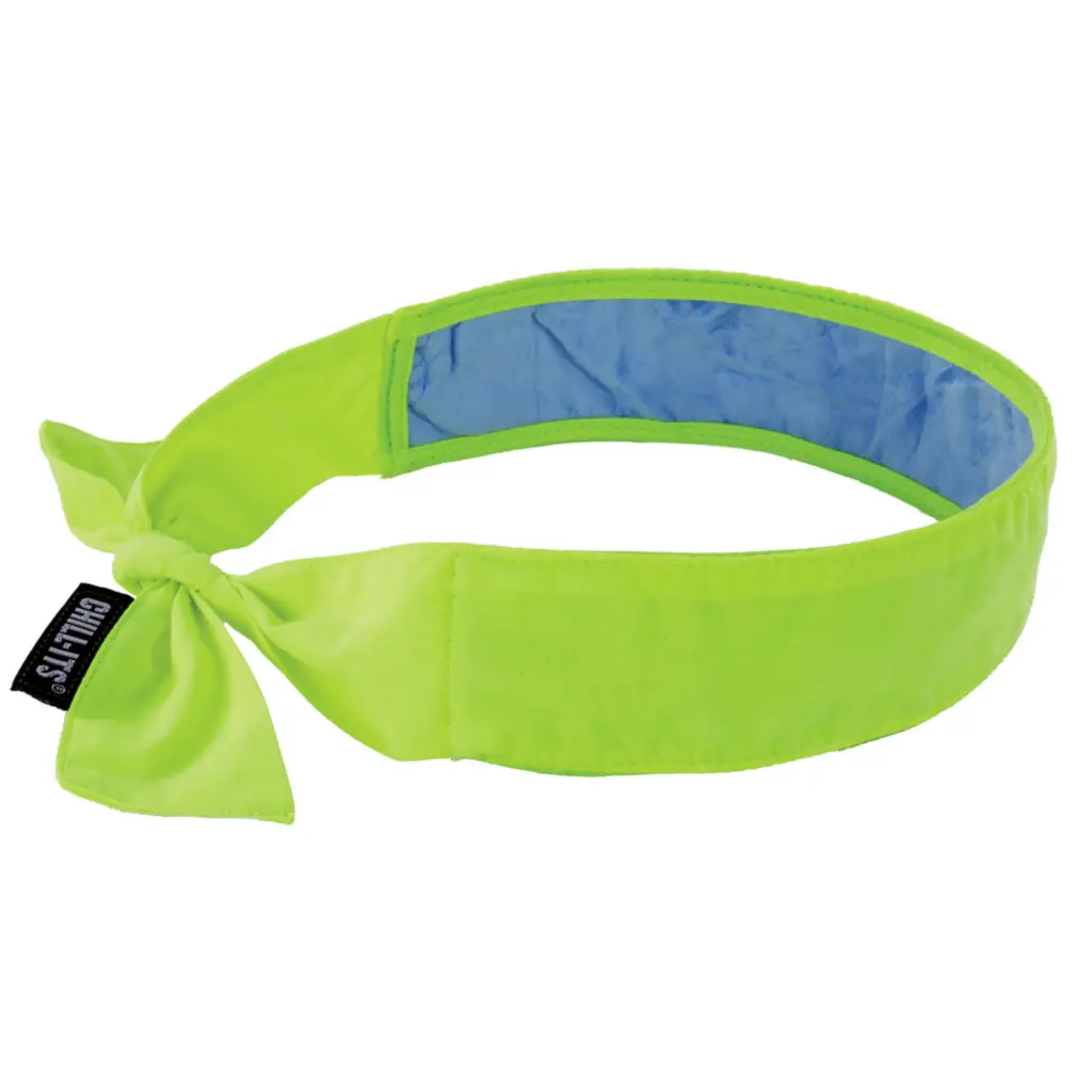 Ergodyne Evaporative Cooling Bandana Yellow 
