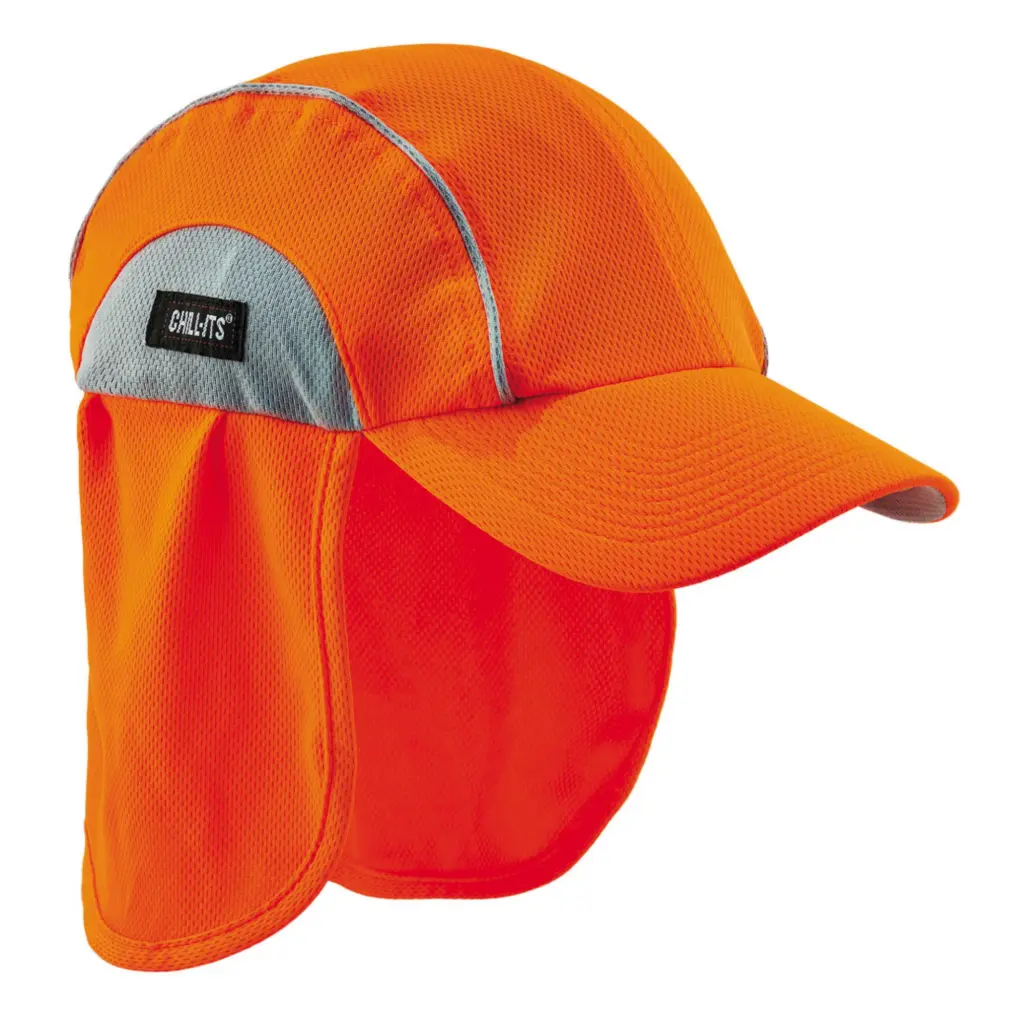 Ergodyne High Performance Hat With Shade Orange 