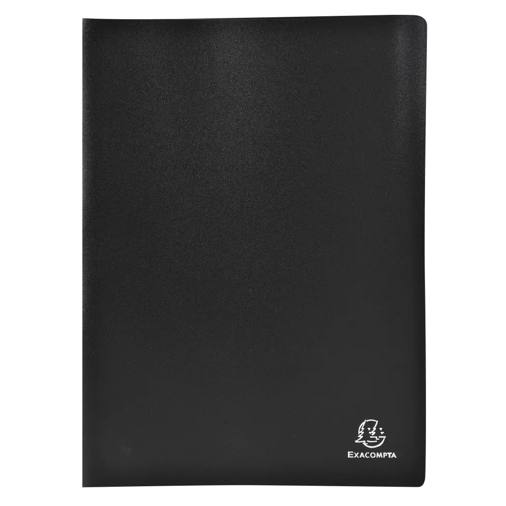 Exacompta A4 Display Book Opaque PP Welded - Black (1)