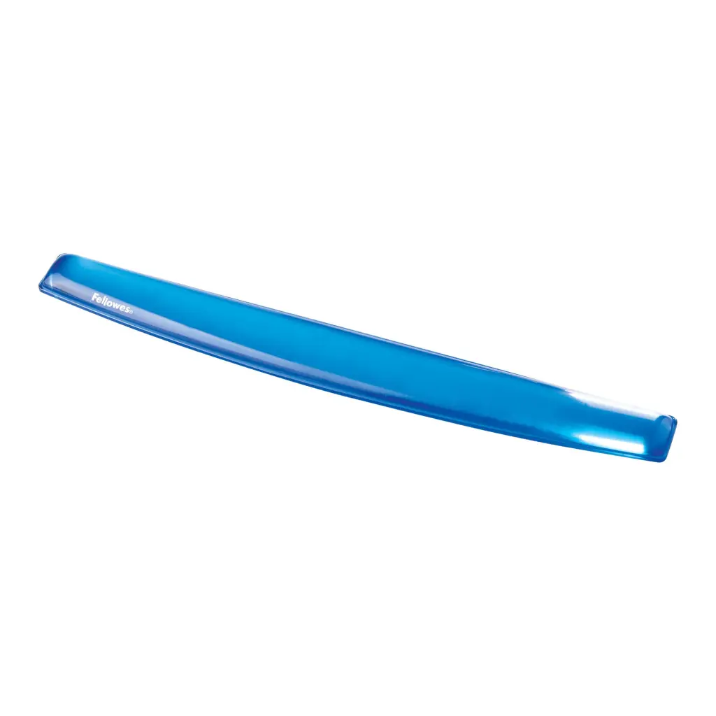 Fellowes Crystals Keyboard Wrist Support Blue