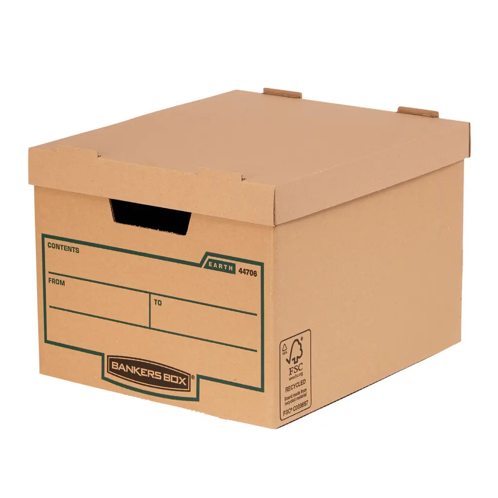 Fellowes Earth Standard Storage Box (FSC) Pack of 10 325x260x375mm