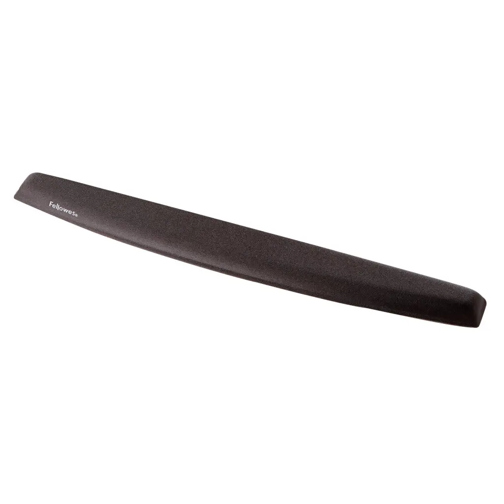 Fellowes Memory Foam Keyboard Wrist Support Black